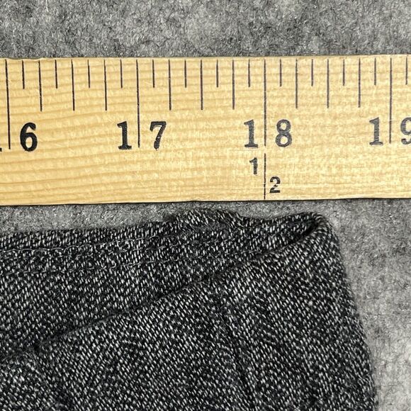 GAP Slim Vintage Chino Pants Men's FIT 36.5x30 Gray TAG 36x32 Flat Front Cotton - Picture 6 of 12